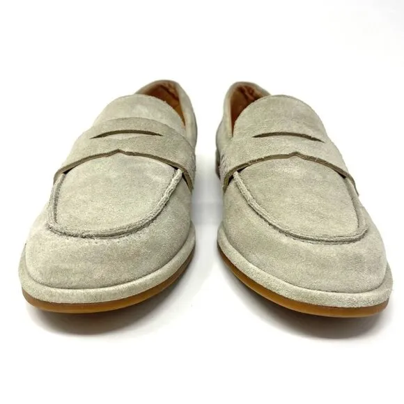 Sam Edelman Birch Suede Loafers in Light Sage Green Size 6.5