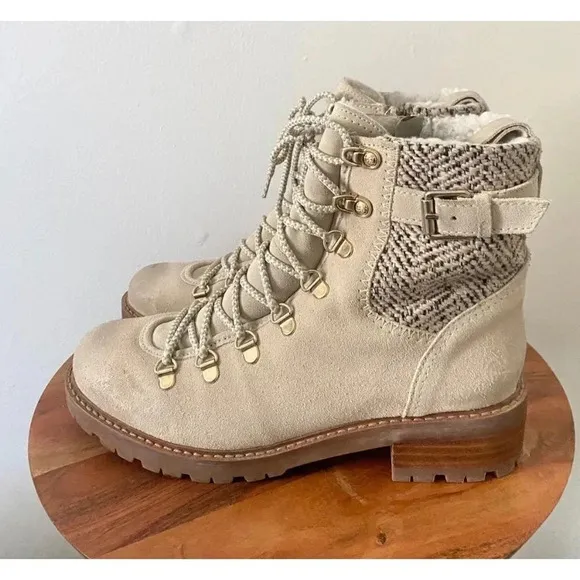 Sam Edelman Boots Women’s 9 Tenlee Shearling Hiker Boot