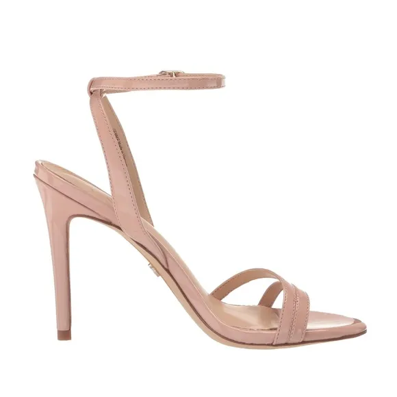 Sam Edelman Gemmie Ankle Strap Stilettos Sandal in Sunrise Blush Size 9.5