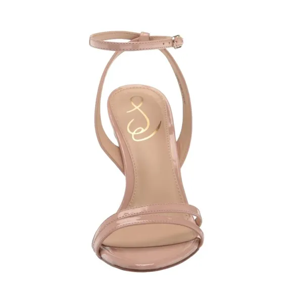 Sam Edelman Gemmie Ankle Strap Stilettos Sandal in Sunrise Blush Size 9.5