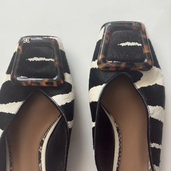 Sam Edelman Lavina Mule in Black/Ivory
