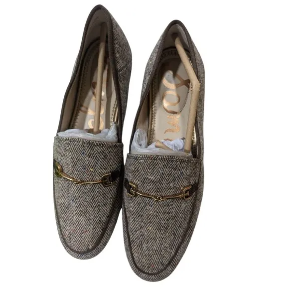 Sam Edelman Lorraine Bit Loafers Shoes Size 8 Saddle Brown Tan Classic