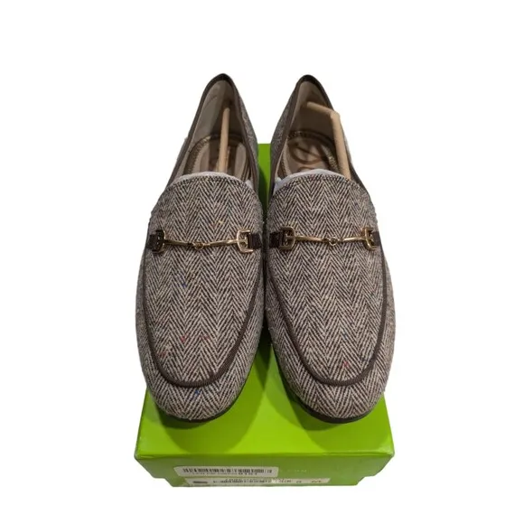 Sam Edelman Lorraine Bit Loafers Shoes Size 8 Saddle Brown Tan Classic