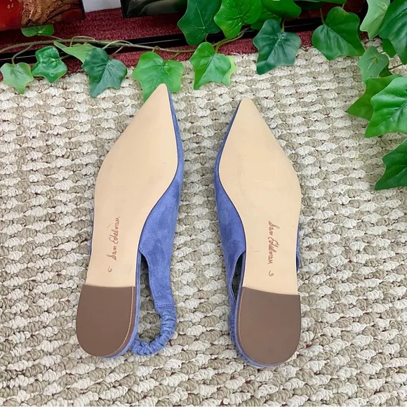 Sam Edelman Whitney Slingback Flats in Dusty Violet Size 6