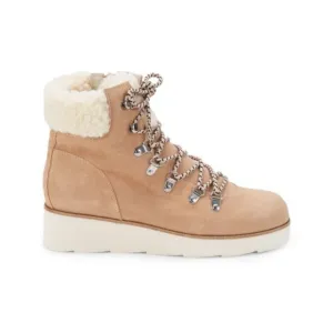 SANCTUARY ​Faux Shearling Suede Boots