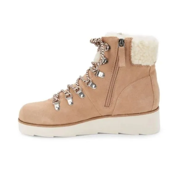 SANCTUARY ​Faux Shearling Suede Boots