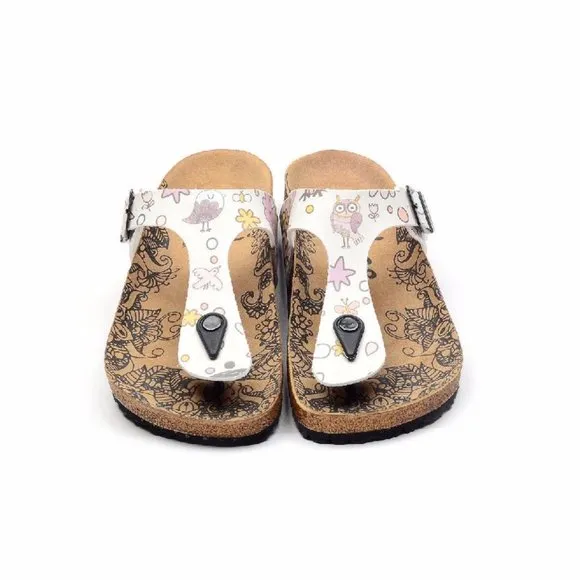 Sandal with Birds - Calceo Line of Goby Shoes