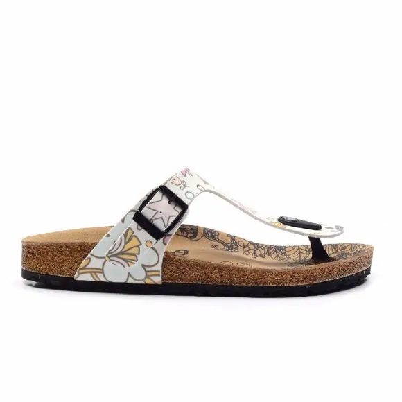 Sandal with Birds - Calceo Line of Goby Shoes