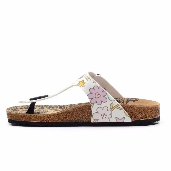 Sandal with Birds - Calceo Line of Goby Shoes