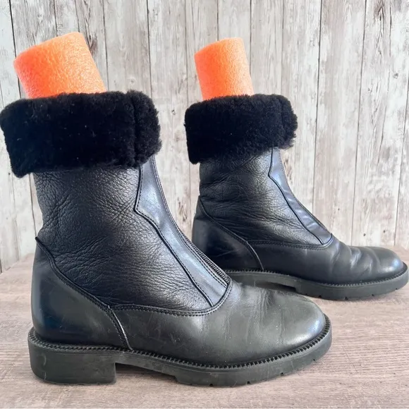 Santana Canada Leather Shearling Lined Boots