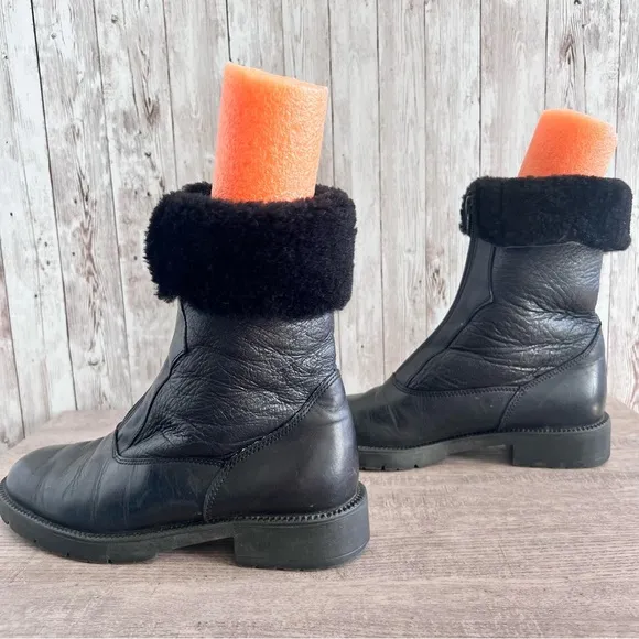 Santana Canada Leather Shearling Lined Boots