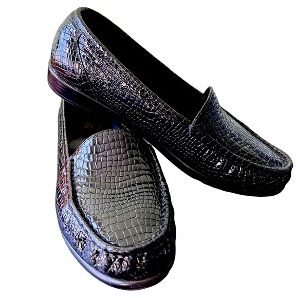 SAS Simplify - Everyday Croc Black Loafer - 11 Wide