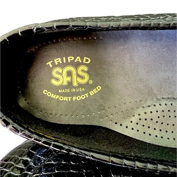 SAS Simplify - Everyday Croc Black Loafer - 11 Wide