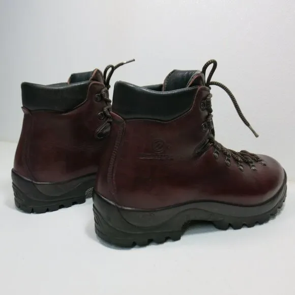 Scarpa Glove Leather Rugged Mountain Hiking Boots Footwear Men's Boots Sz 44