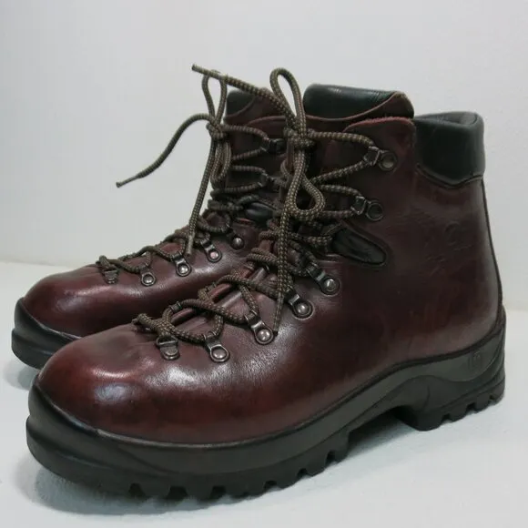 Scarpa Glove Leather Rugged Mountain Hiking Boots Footwear Men's Boots Sz 44