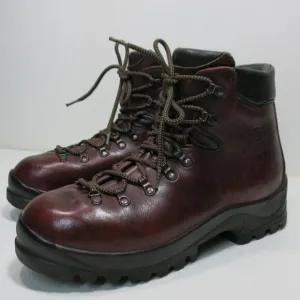 Scarpa Glove Leather Rugged Mountain Hiking Boots Footwear Men's Boots Sz 44