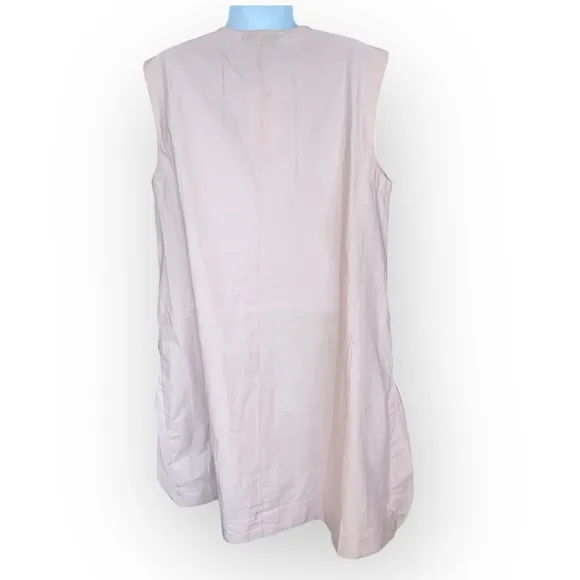 SEA NEW YORK Lilac Emmet Poplin Bubble Tank Dress