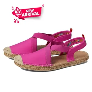 Sea Star Beachwear Womens Hot Pink Seafarer Slingback Water Shoe NEW NIB $125