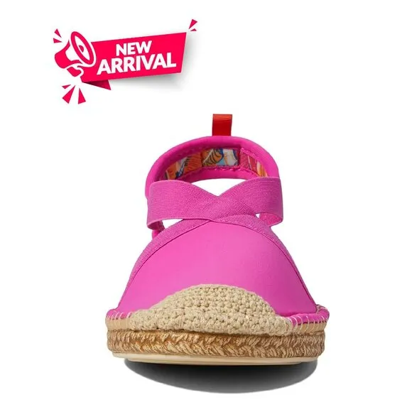 Sea Star Beachwear Womens Hot Pink Seafarer Slingback Water Shoe NEW NIB $125