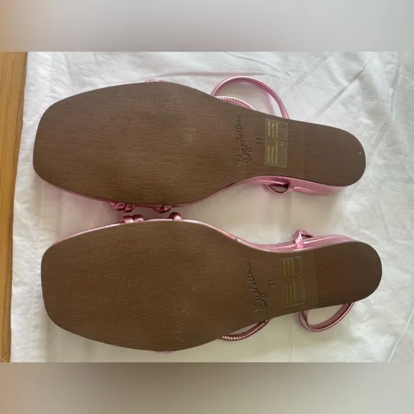 SEYCHELLES ROCK CANDY FLAT SANDALS SIZE 11