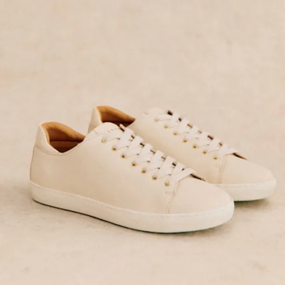 Sezáne Jack Trainers Leather Sneakers Size 39/8.5