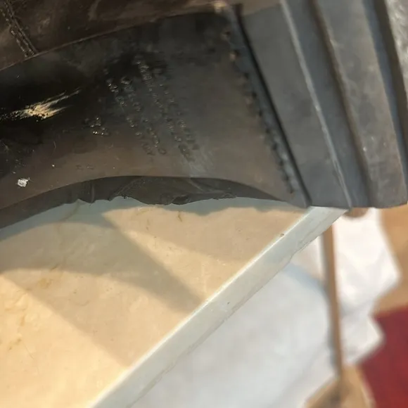 Shearling boots size 37 made in Italy