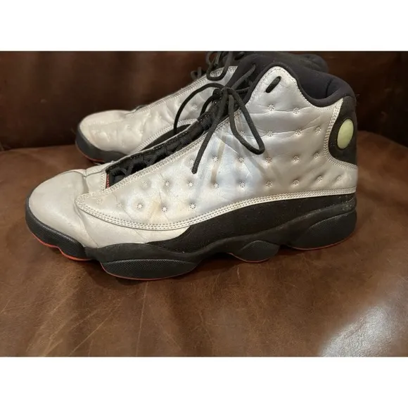 Size 10 - Air Jordan 13 Retro Reflective Silver (696298-023)