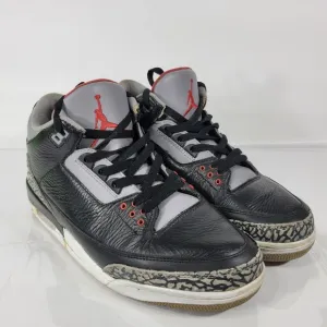 Size 10- Air Jordan 3 Retro 2011 Black Cement