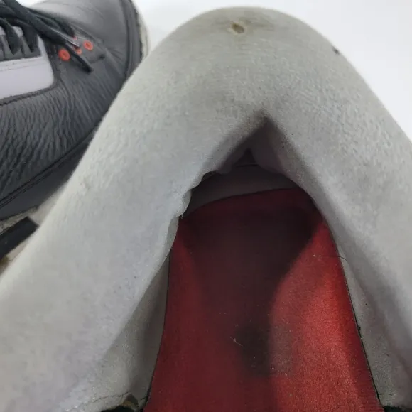Size 10- Air Jordan 3 Retro 2011 Black Cement