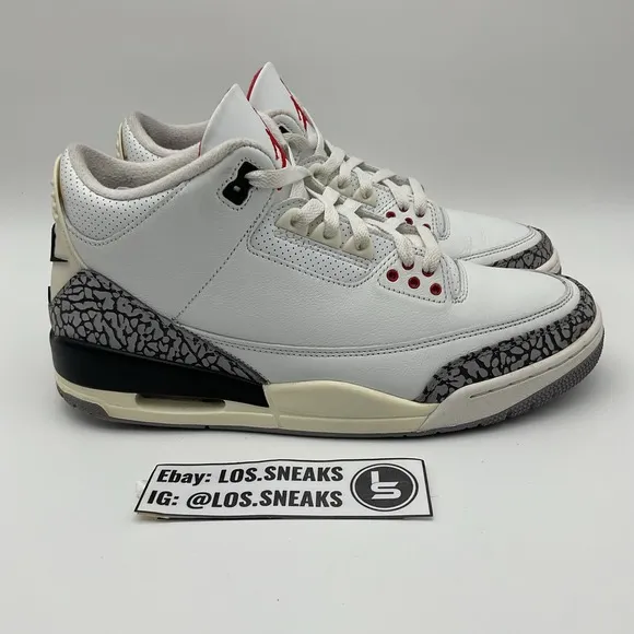 Size 10 - Jordan 3 Retro Mid White Cement Reimagined (DN3707-100)