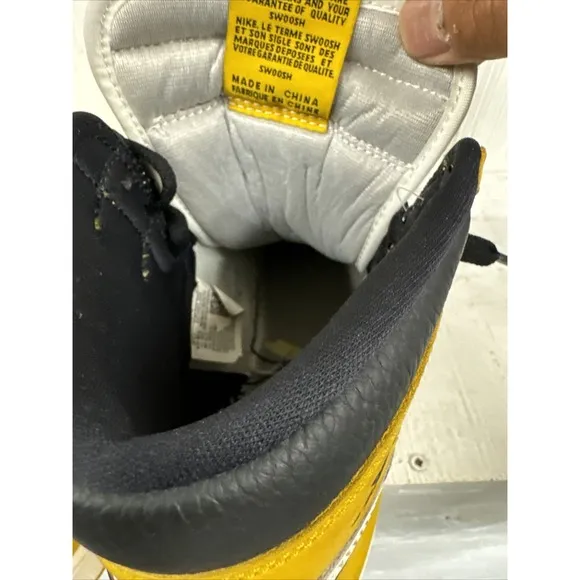 Size 10.5 - Air Jordan 1 Retro OG High Yellow Ochre Need Inner Sole