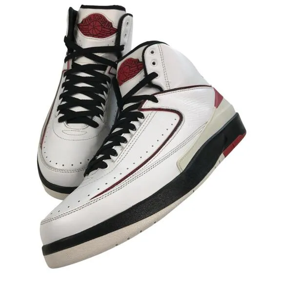 Size 11 - Air Jordan 2 Retro QF 2010 Varsity Red White Nike II Travis 395709-101