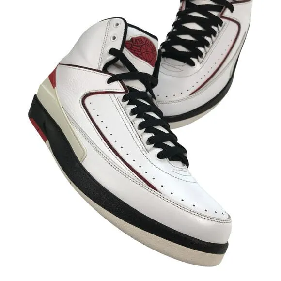 Size 11 - Air Jordan 2 Retro QF 2010 Varsity Red White Nike II Travis 395709-101