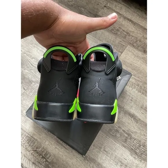 Size 11 - Jordan 6 Retro Electric Green 2021