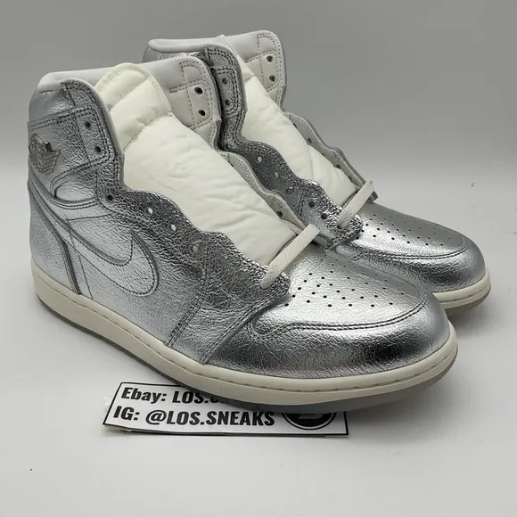 Size 11.5W - Air Jordan 1 Retro OG High Chrome (FN7249-001)
