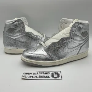 Size 11.5W - Air Jordan 1 Retro OG High Chrome (FN7249-001)