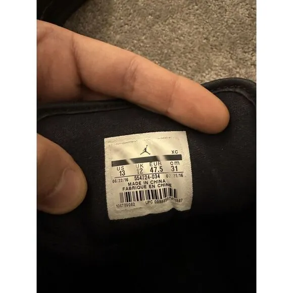 Size 13 - Jordan 1 Mid‎ Black White