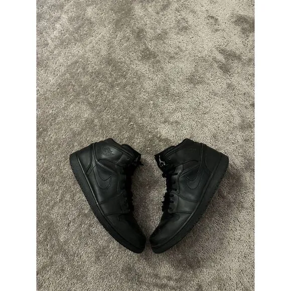 Size 13 - Jordan 1 Mid‎ Black White