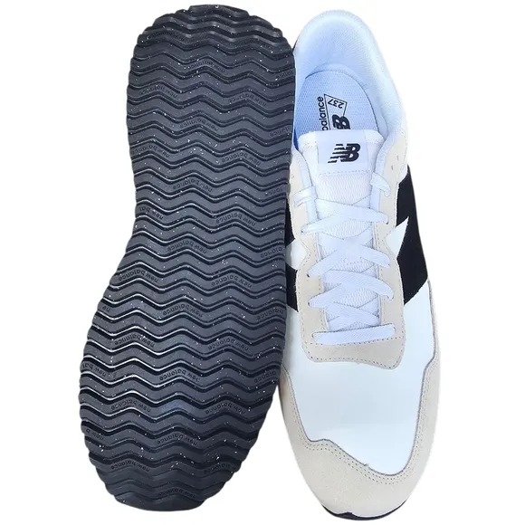 Size 16 &amp; 17 - New Balance 237 Lifestyle Sneakers White Black Comfort