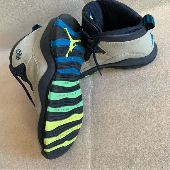 Size 6.5- Jordan 10 Retro Rio 2016
