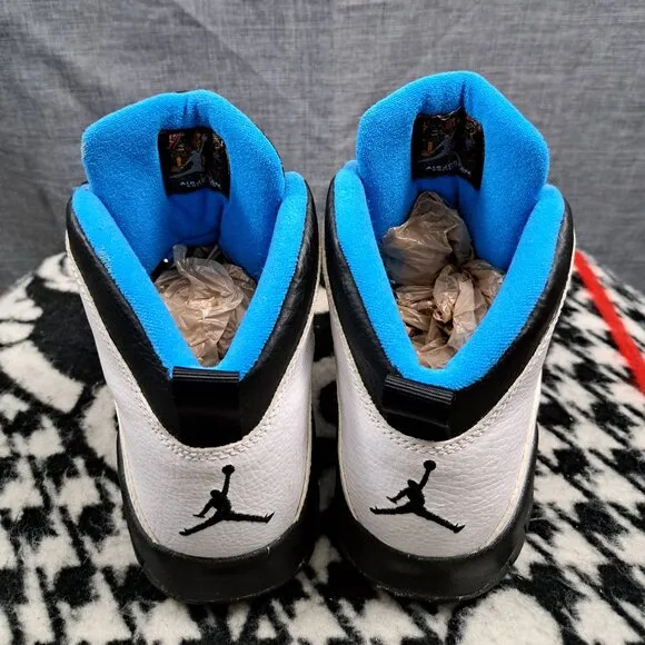Size 7 Youth Nike Air Jordan Sneakers Blue and White, 31806-106