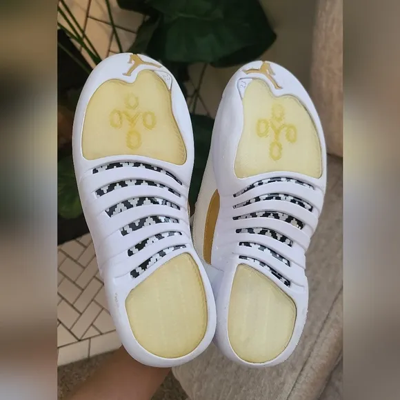 Size 8.5 - Jordan 12 Retro x OVO White