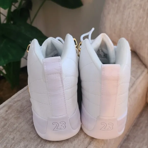 Size 8.5 - Jordan 12 Retro x OVO White