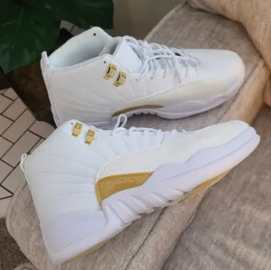 Size 8.5 - Jordan 12 Retro x OVO White