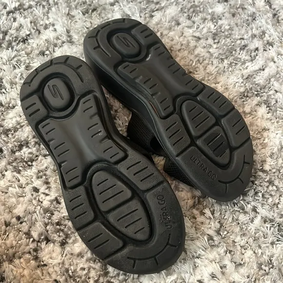 Skechers Black Arch Fit Slide Sandals