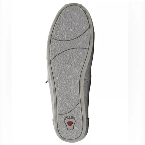 SKECHERS BOBS GRAY CASUAL FLATS