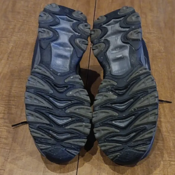 Sketcher Black Athletic Sneakers, Size 11, Steel Toe.