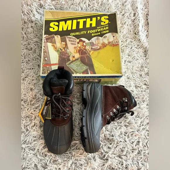 Smith’s American Quality Footwear since 1906 snow/winter boots, Size 7 NWT