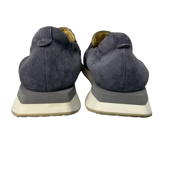 Softwaves Women's Perla In Denim Blue Velour Suede Size 36 (US 6)