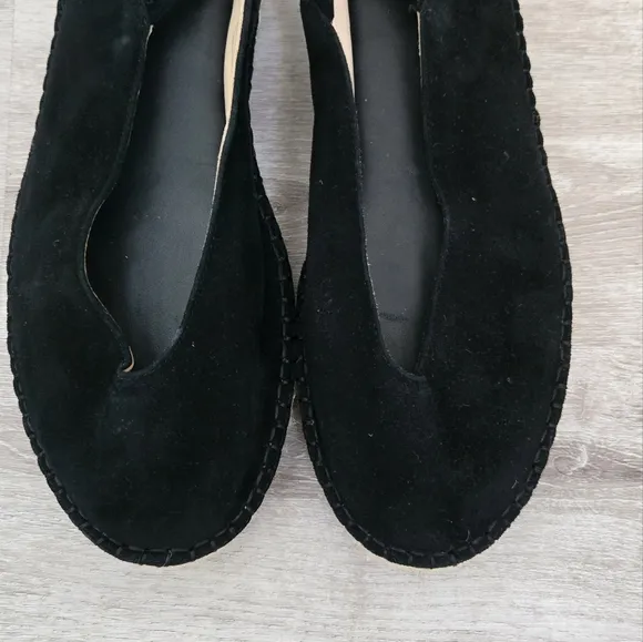 Something Navy Black Felix Espadrille Slingback Sandals